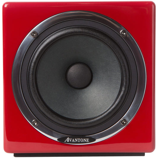 Avantone MixCubes Active Studio Monitor (60 Watts, 1x5.25 Inch), Red, Single
