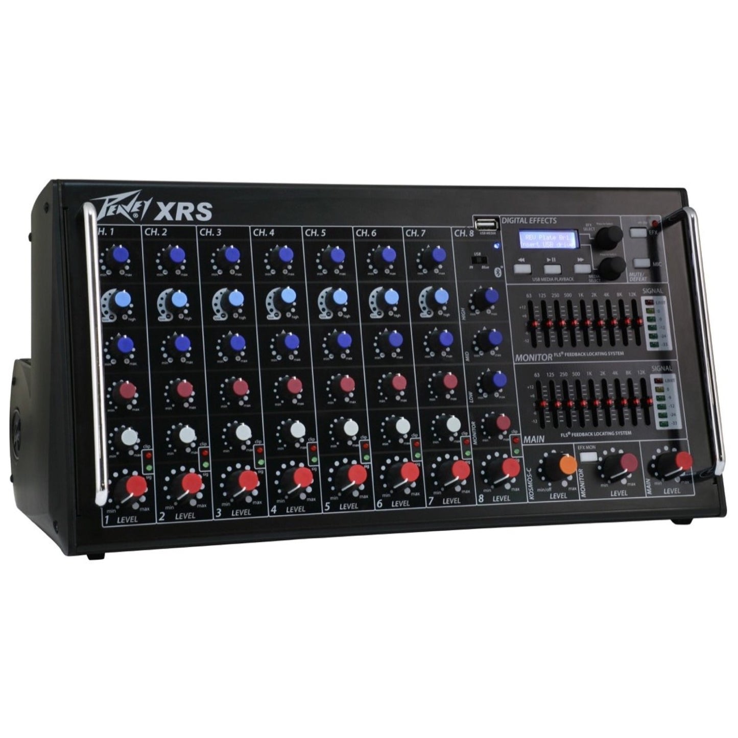 Peavey XR-S Powered Mixer, 8-Channel (1000 Watts)