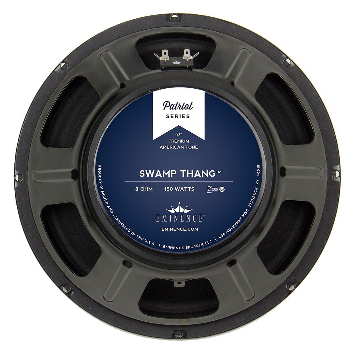 Eminence Swamp Thang Guitar Speaker (150 Watts, 12 Inch), 8 Ohms