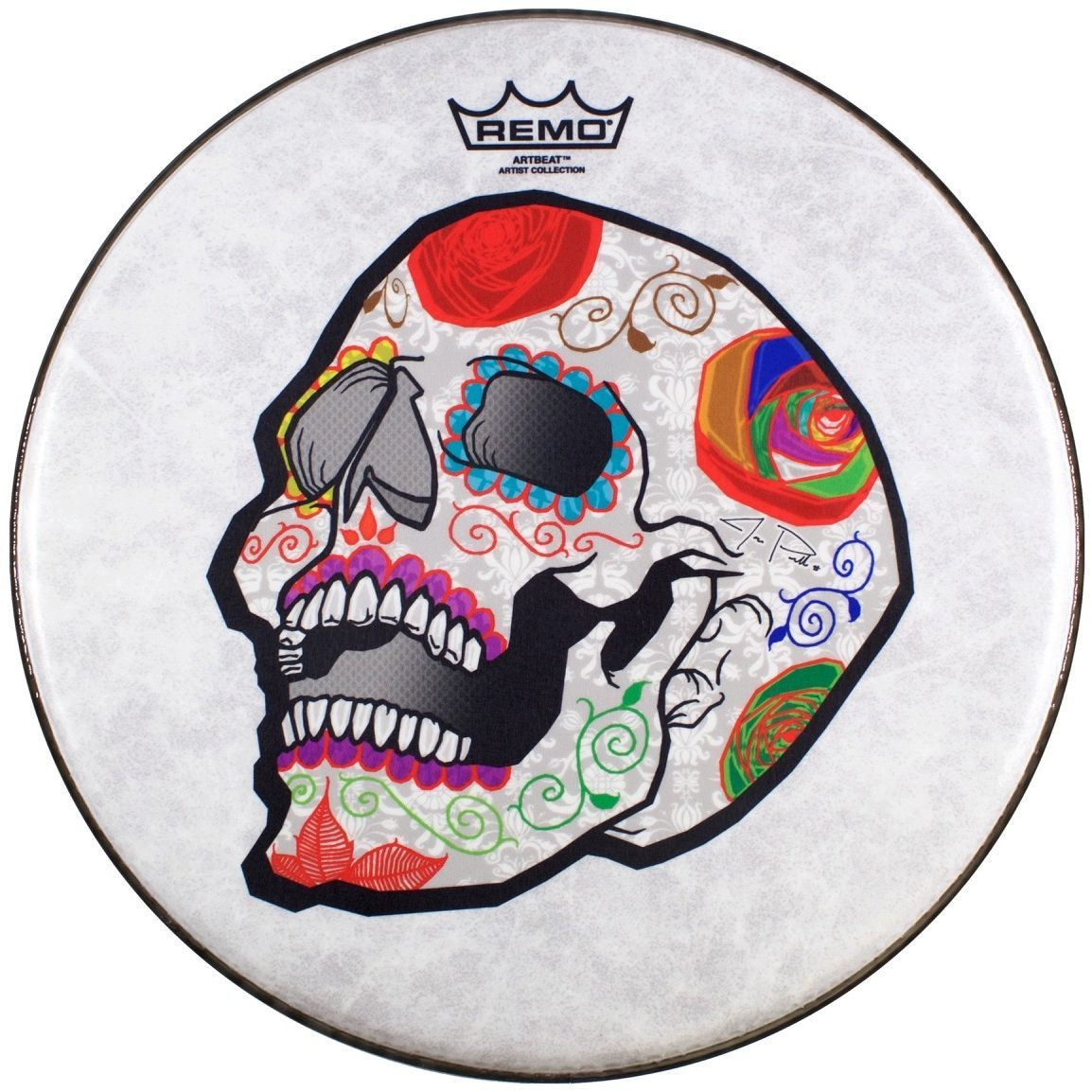 Remo Artbeat Artist Collection Jose Pasillas Drumhead