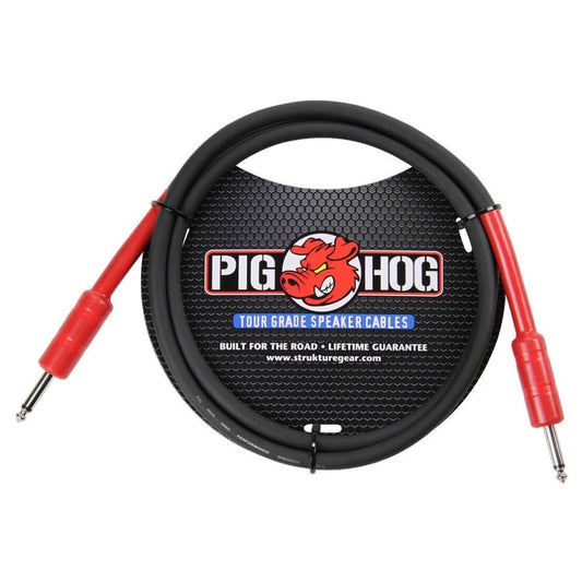 Pig Hog 1/4 Inch Speaker Cable, 5 Foot