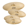 Wuhan 457 Cymbal Pack, 14 Inch HiHats, 16 Inch Crash & 20 Inch Ride