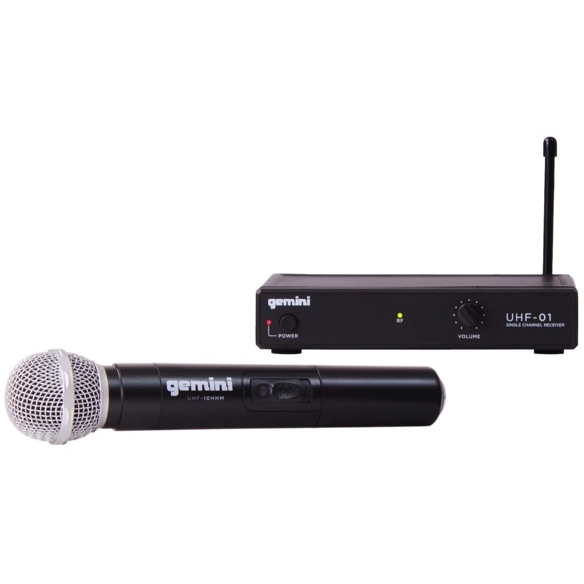 Gemini UHF-01M Wireless Handheld Microphone System, Band F1