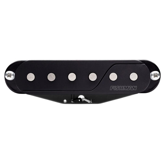 Fishman Fluence SS Single Width Pickup Active Guitar Pickup, with Black and White Caps Included
