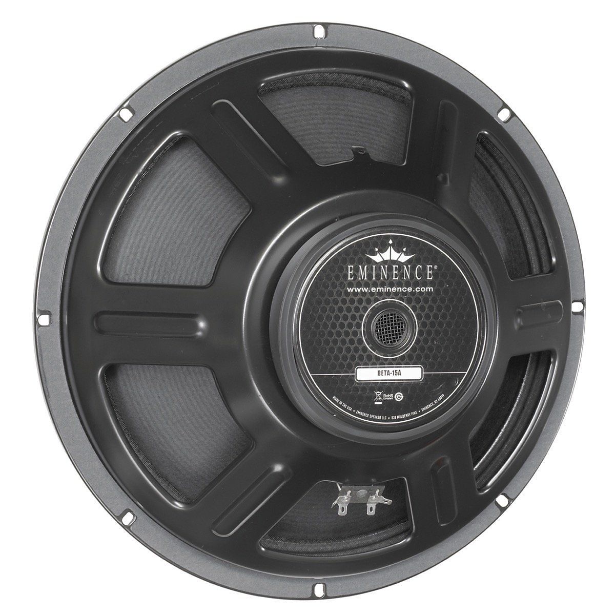 Eminence Beta 15 Bass Speaker (300 Watts, 15 Inch), 8 Ohms