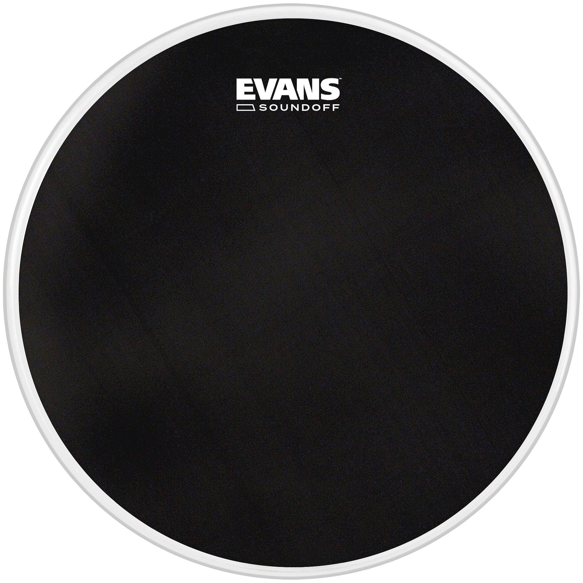 Evans SoundOff Tom Batter Mesh Drumhead, Black, 16 Inch