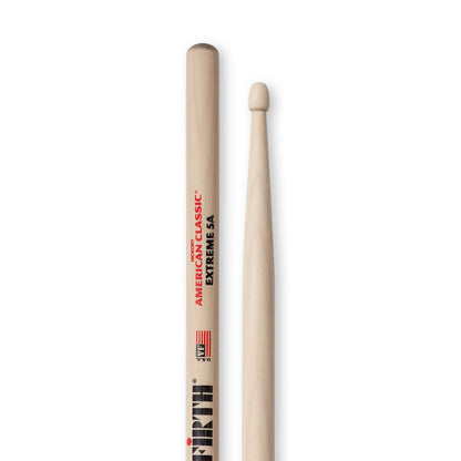 Vic Firth American Classic Extreme 5A Drumsticks, Wood Tip, Pair