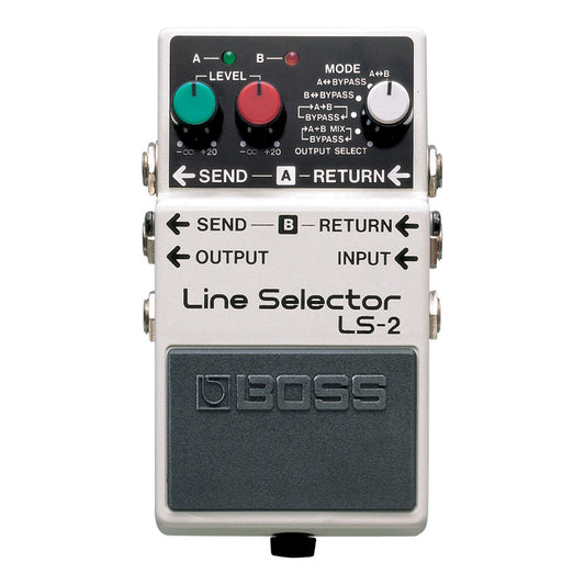 Boss LS-2 Line Selector and Power Supply Pedal