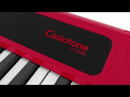 Casio CT-S200 Casiotone Portable Electronic Keyboard, Black