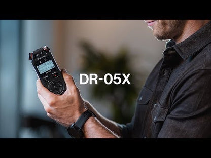 Tascam DR-05X Stereo Handheld Digital Audio Recorder USB Interface