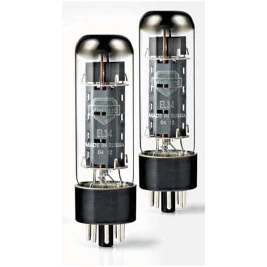 Mullard EL34 Power Amplifier Tube, Matched Quartet
