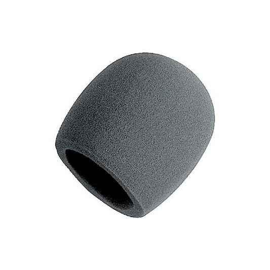On-Stage Foam Ball-Type Microphone Windscreen, Black