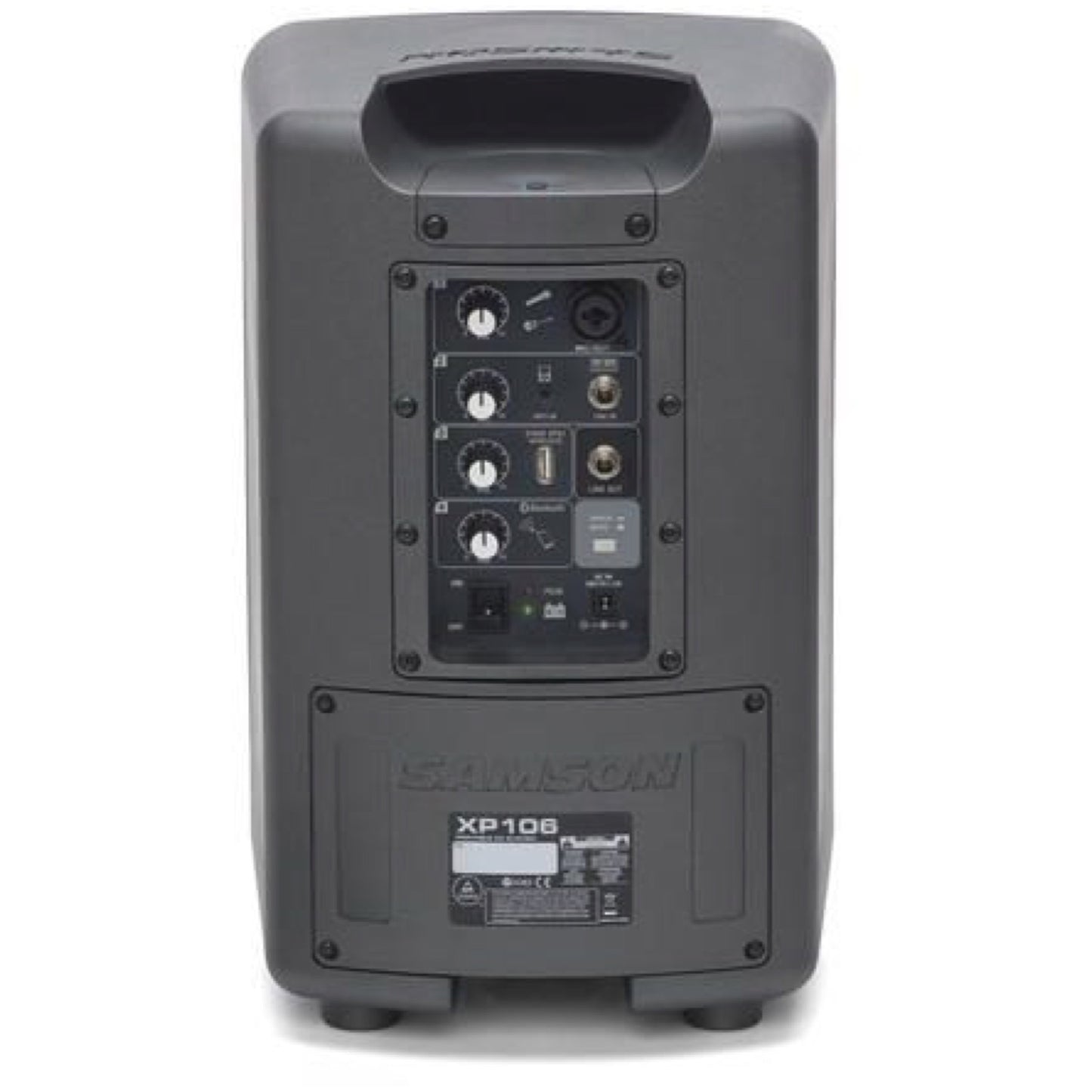 Samson Expedition XP106wde Rechargeable Portable Bluetooth PA System with Wireless Headset Mic