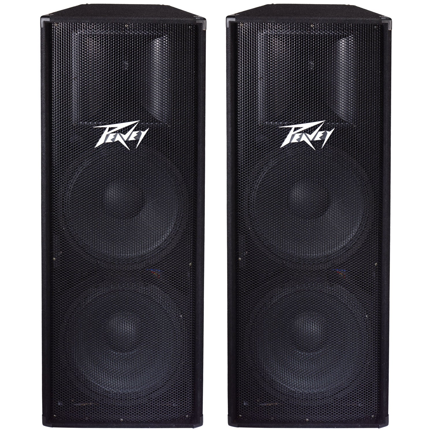 Peavey PV215 Passive, Unpowered PA Speaker (2x15 Inch), Pair