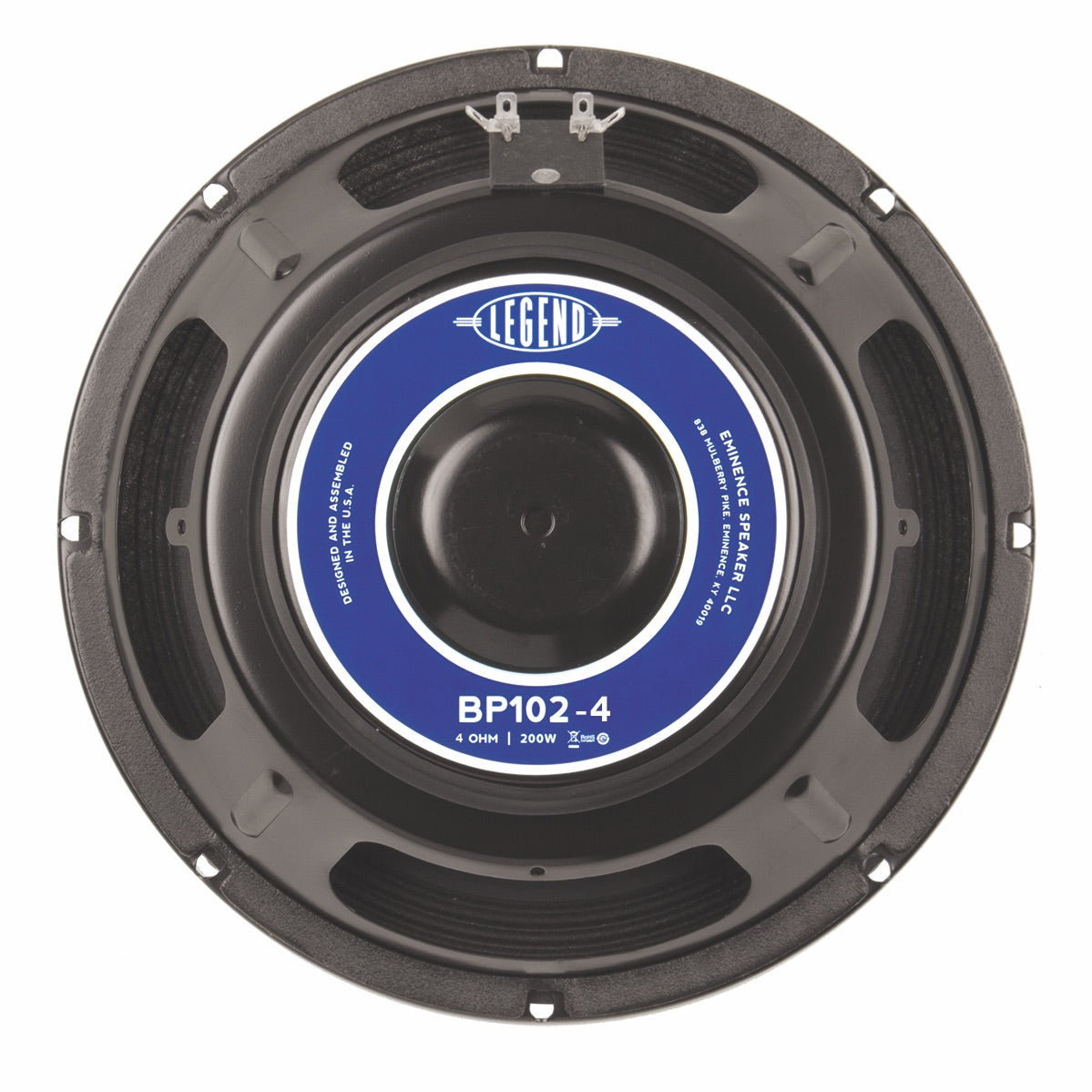 Eminence Legend BP 102-4 Bass Speaker (200 Watts, 10 Inch), 4 Ohms