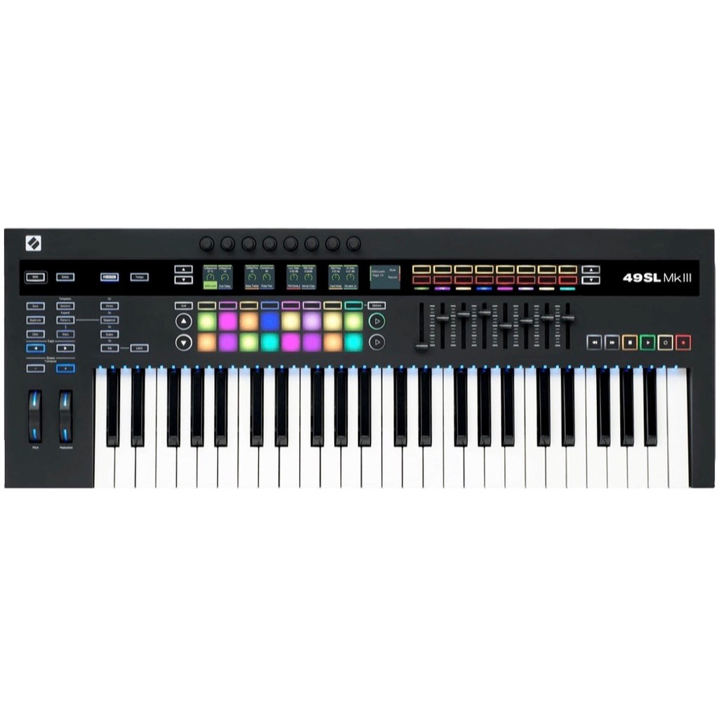 Novation 61 SL MK3 USB MIDI Keyboard Controller, 61-Key