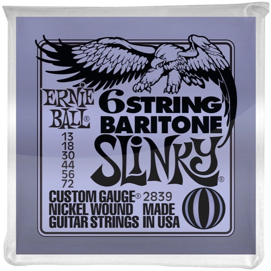 Ernie Ball Nickel Wound 6-String Baritone Guitar Strings