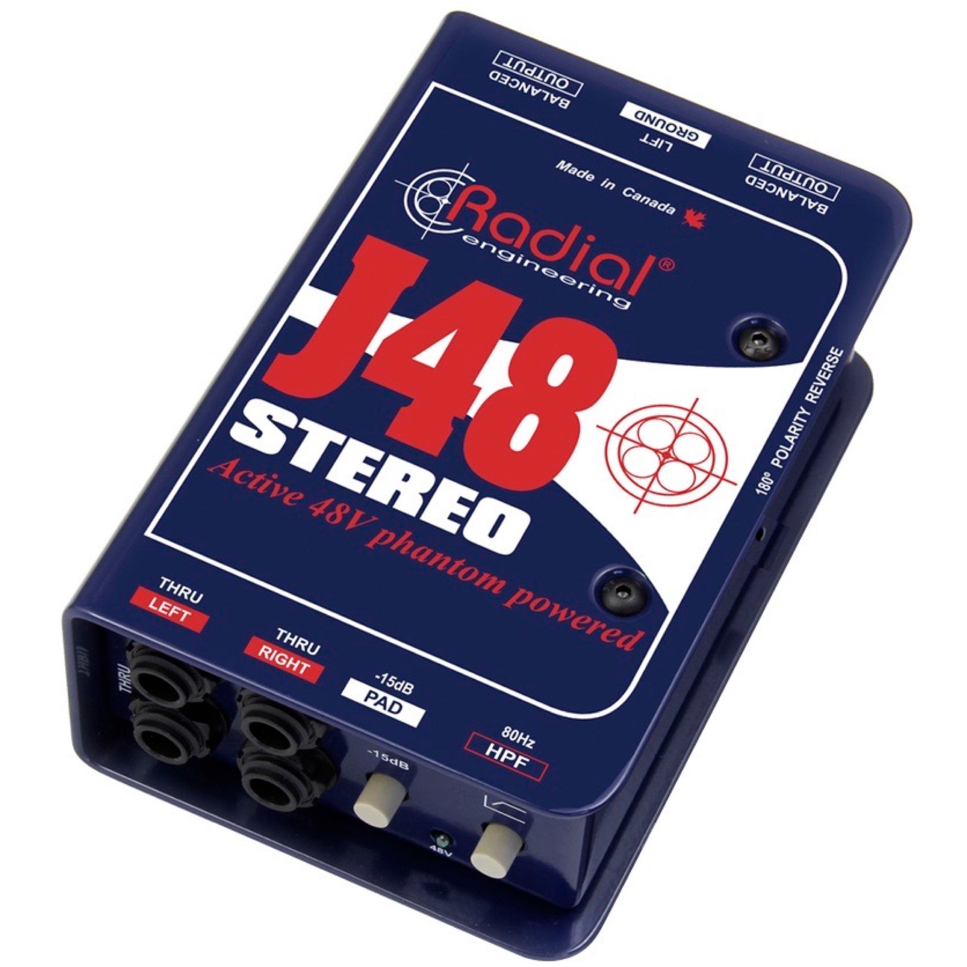 Radial J48 Stereo Active Direct Box