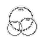 Evans EC2S Edge Control Clear Drumhead, Rock Tom Pack: 10, 12 and 16 Inch