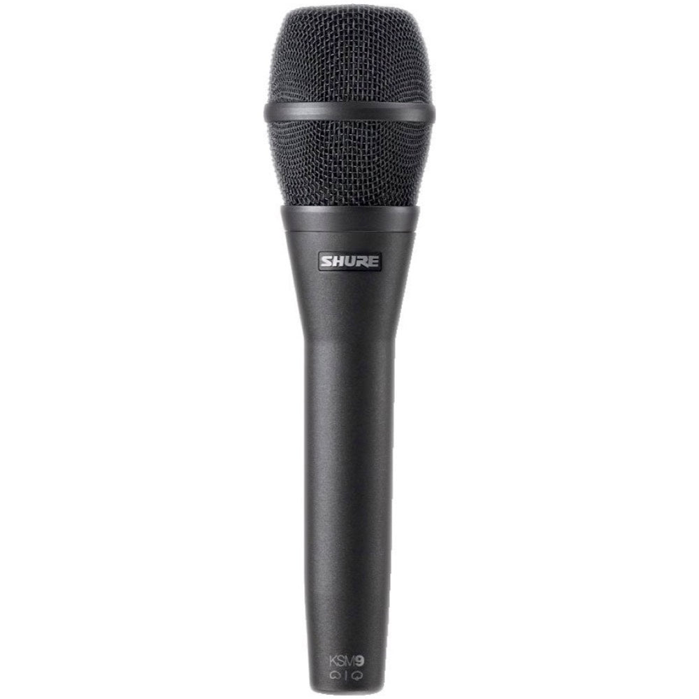 Shure KSM9 Dual-Pattern Handheld Condenser Microphone, Charcoal Black, KSM9/CG
