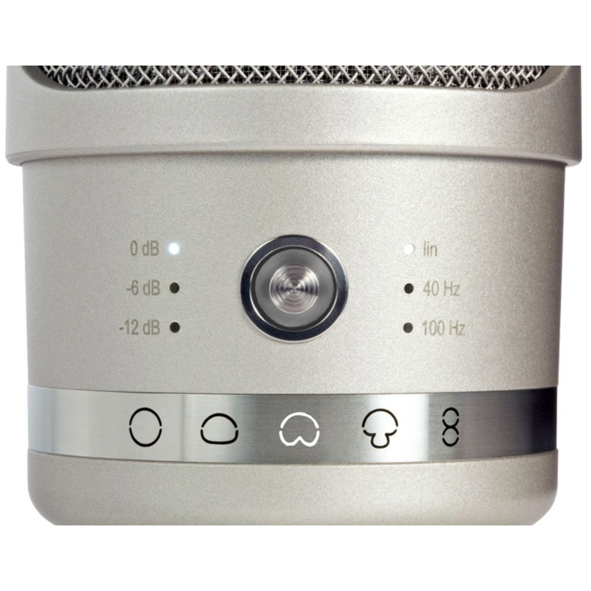 Neumann TLM 107 Multi-Pattern Condenser Microphone, Silver