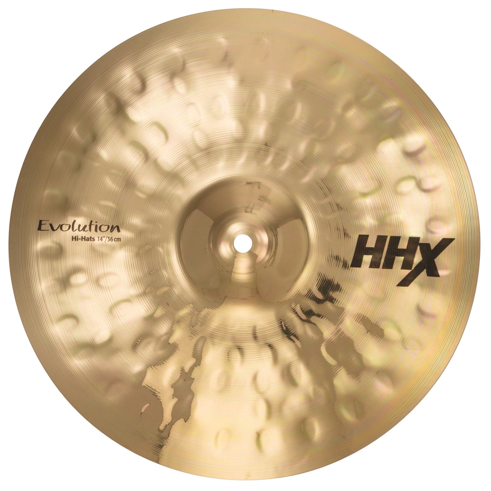 Sabian HHX Evolution Hi-Hat Cymbals, Brilliant Finish, Pair, 14 Inch