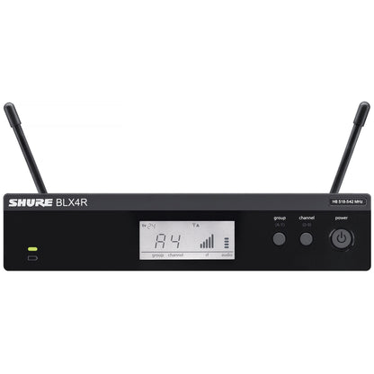 Shure BLX24R/SM58 Handheld Wireless SM58 Microphone System, Band H9 (512-542 MHz)
