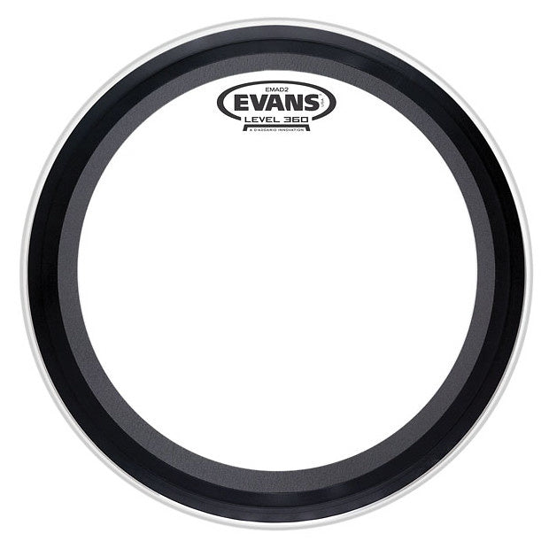 Evans EMAD2 Clear Bass Drumhead, 24 Inch