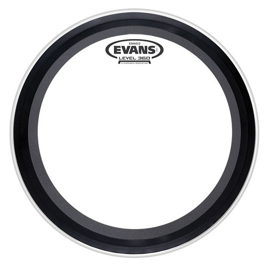 Evans EMAD2 Clear Bass Drumhead, 24 Inch