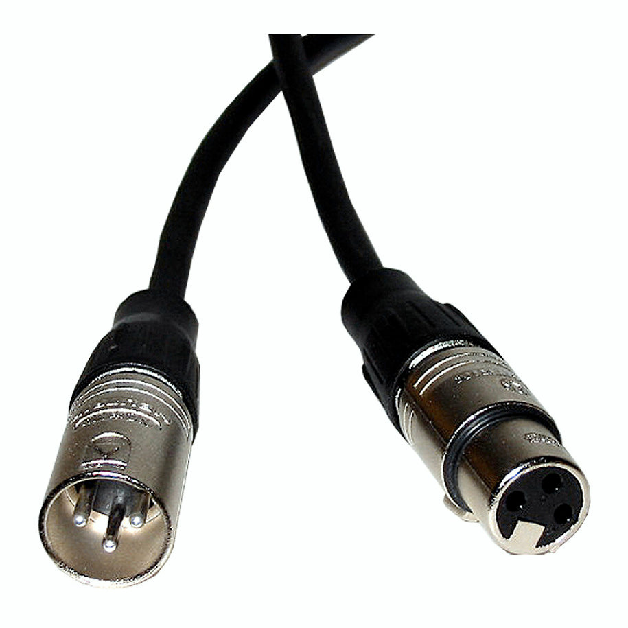 CBI LowZ Microphone Cable with Neutrik Connectors, 20 Foot