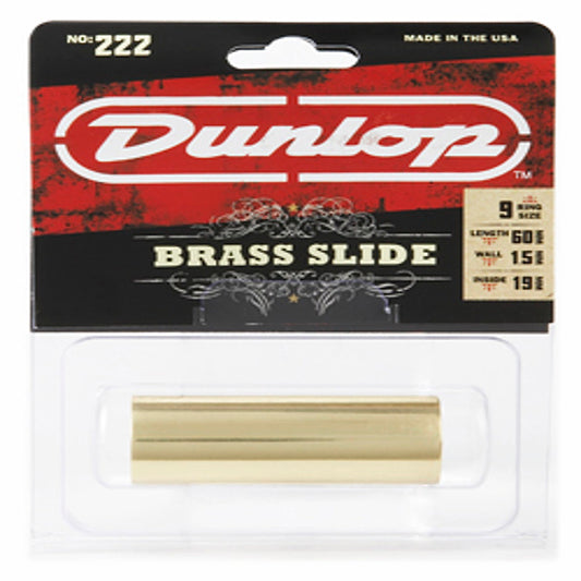 Dunlop 222 SI Brass Slide