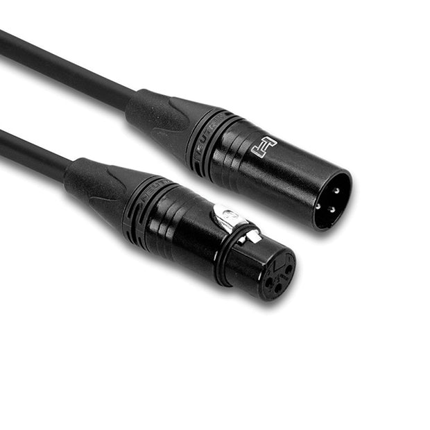 Hosa Edge Microphone Cable, XLR-3F to XLR-3M, CMK-010AU, 10 Foot