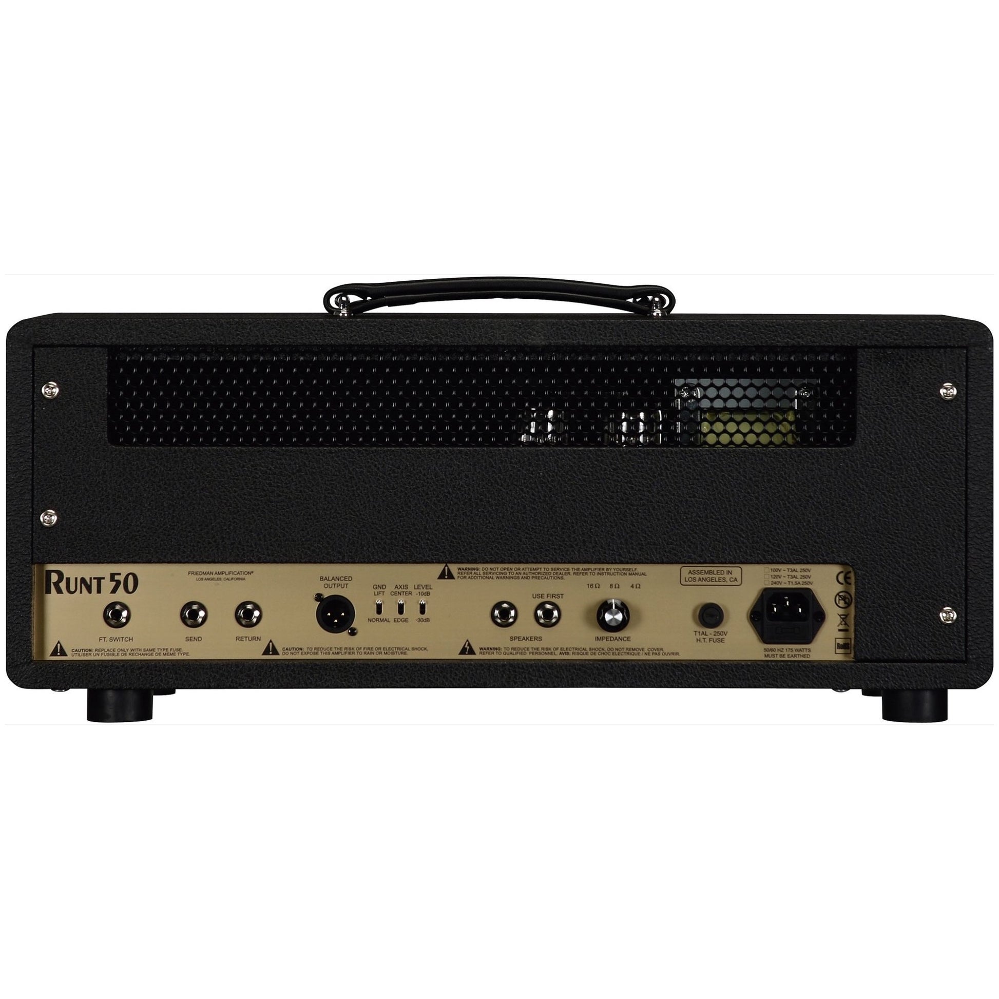 Friedman Runt-50 Guitar Amplifier Head, 2-Channel (50 Watts)