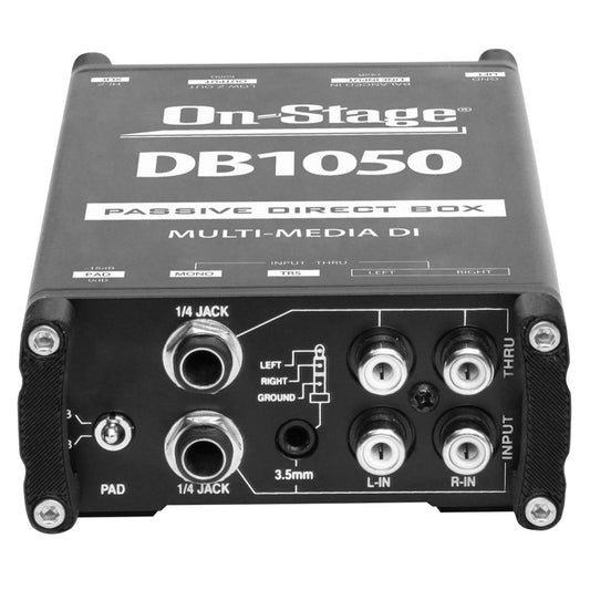 On-Stage DB1050 Passive Multimedia Direct Box
