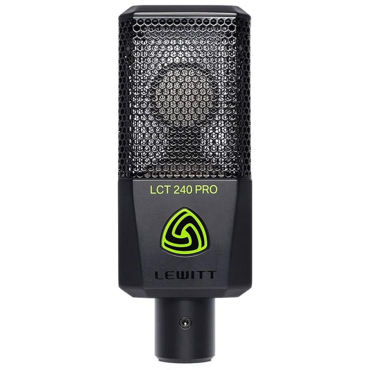 Lewitt LCT 240 PRO Large-Diaphragm Condenser Microphone, Black