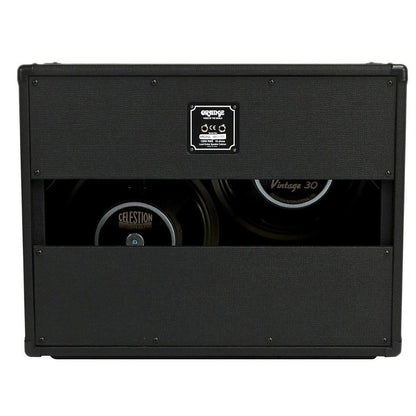 Orange PPC212-OB Guitar Speaker Cabinet (120 Watts, 2x12 Inch), Black
