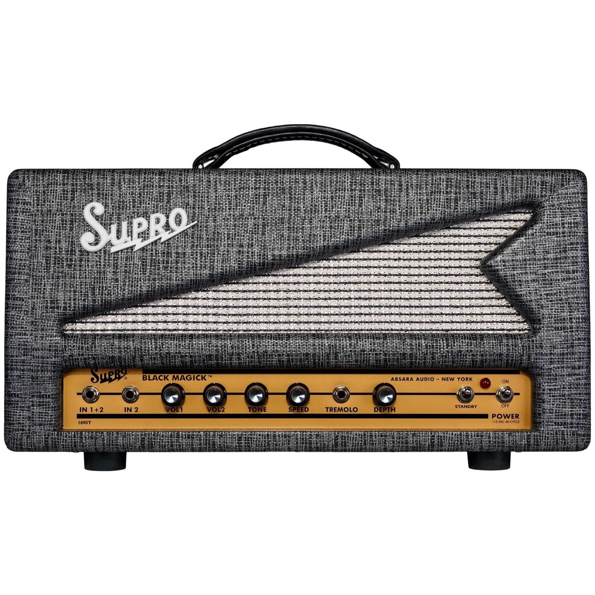 Supro Black Magick Tube Guitar Amplifier Head (25 Watts)