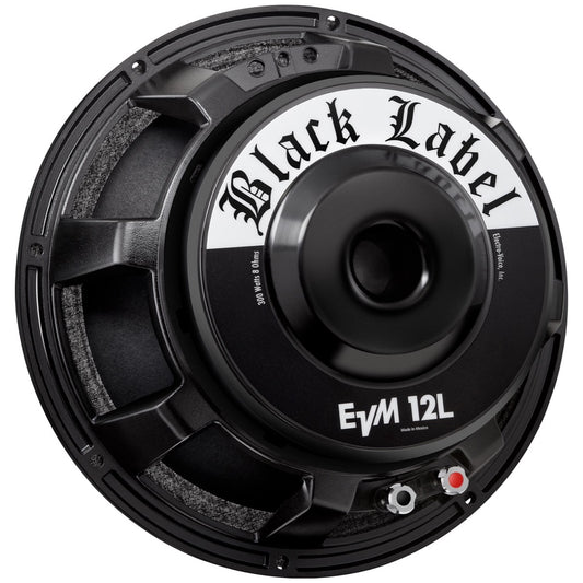 Electro-Voice EVM12L Zakk Wylde Black Label Guitar Speaker (300 Watts, 12 Inch), 8 Ohms