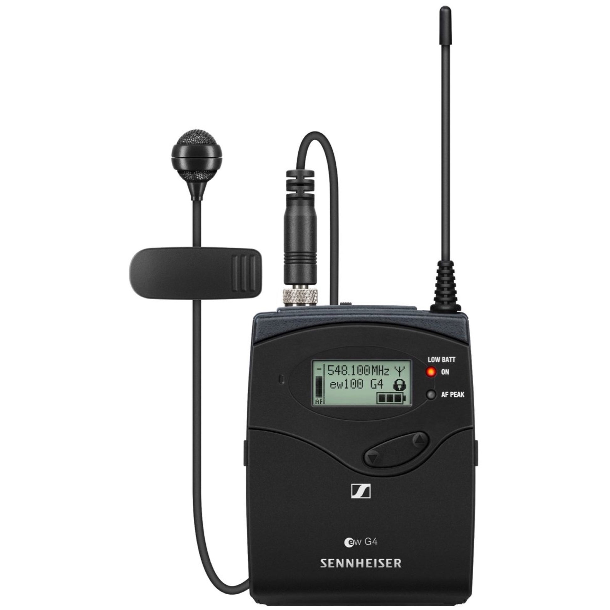 Sennheiser ew100 G4 ME4 Wireless Lavalier Microphone System, Band G (566-608 MHz)