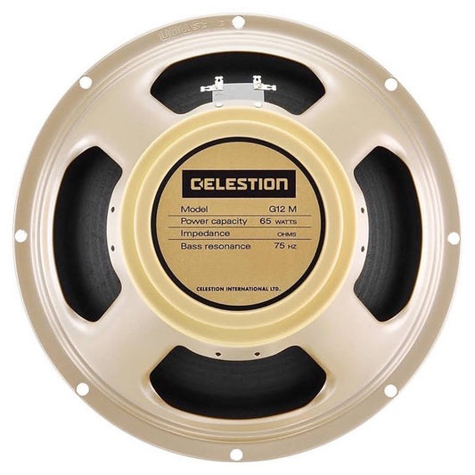 Celestion G12M-65 Creamback Guitar Speaker, 16 Ohms, 12 Inch
