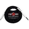 Pig Hog PX48J6 1/4 Inch TRS (Male) to 3.5mm (Male) Adaptor Cable, 6 Foot