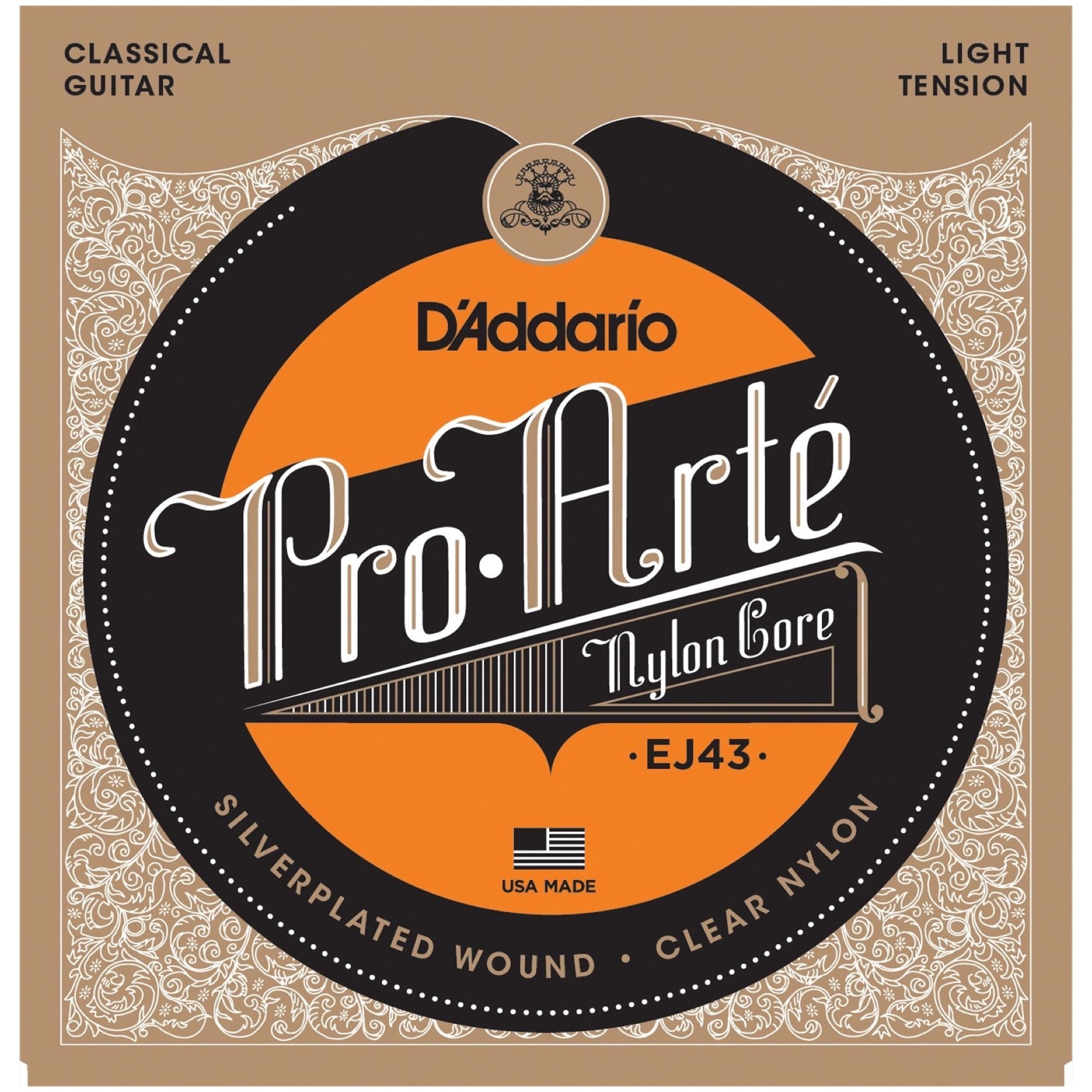 D'Addario EJ43 ProArte Nylon Classical Acoustic Guitar Strings Same