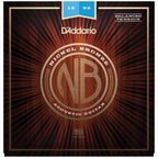 D'Addario NB1252BT Light Nickel Bronze Balanced Tension Acoustic Guitar Strings