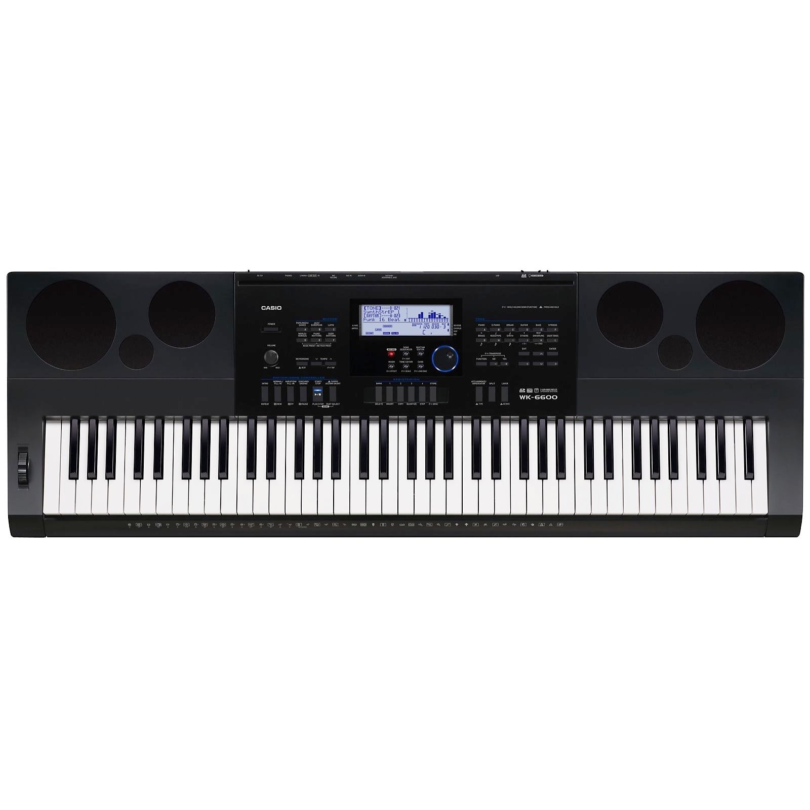 Casio WK-6600 Electronic Keyboard, 76-Key