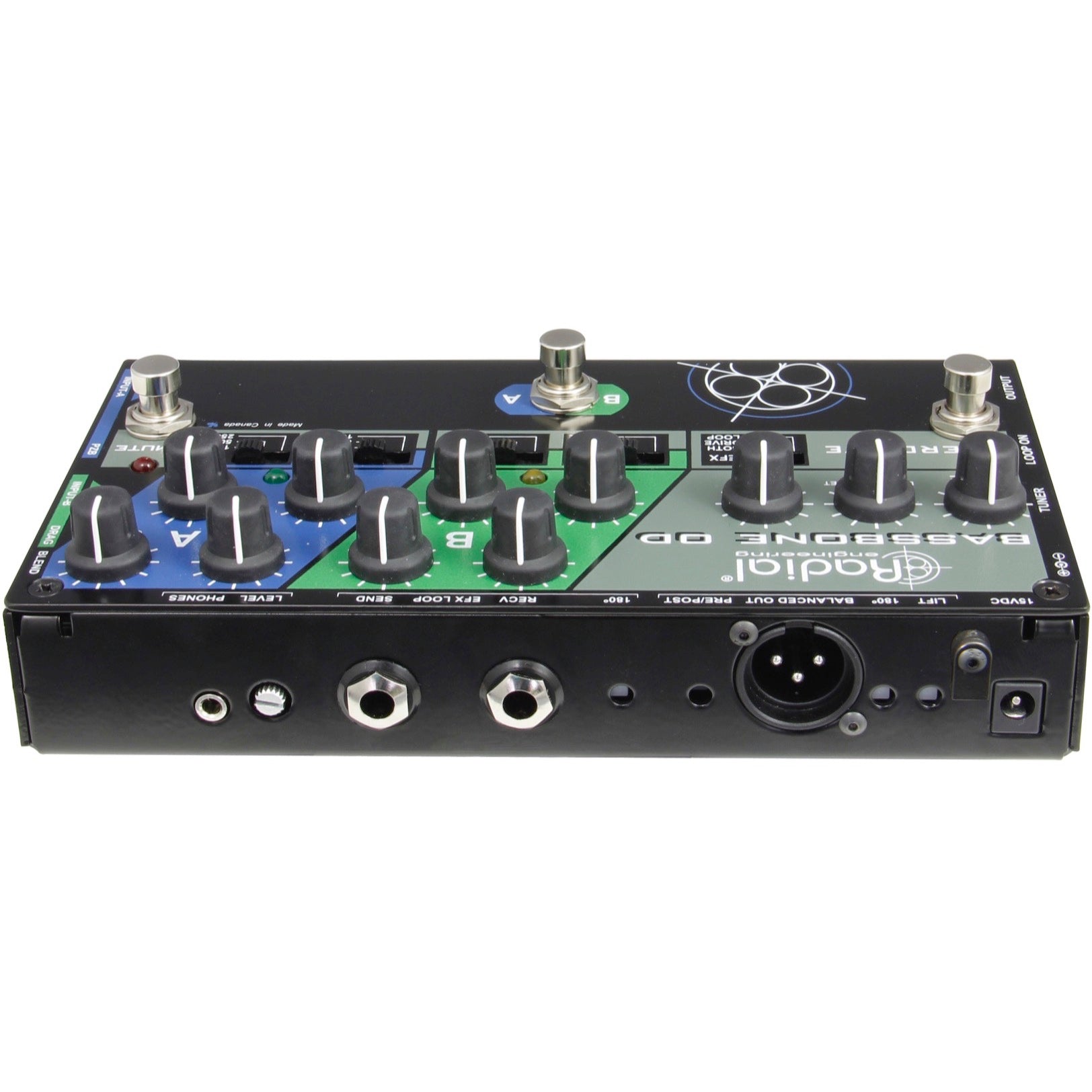 Radial BassBone OD Bass Preamp and DI Pedal