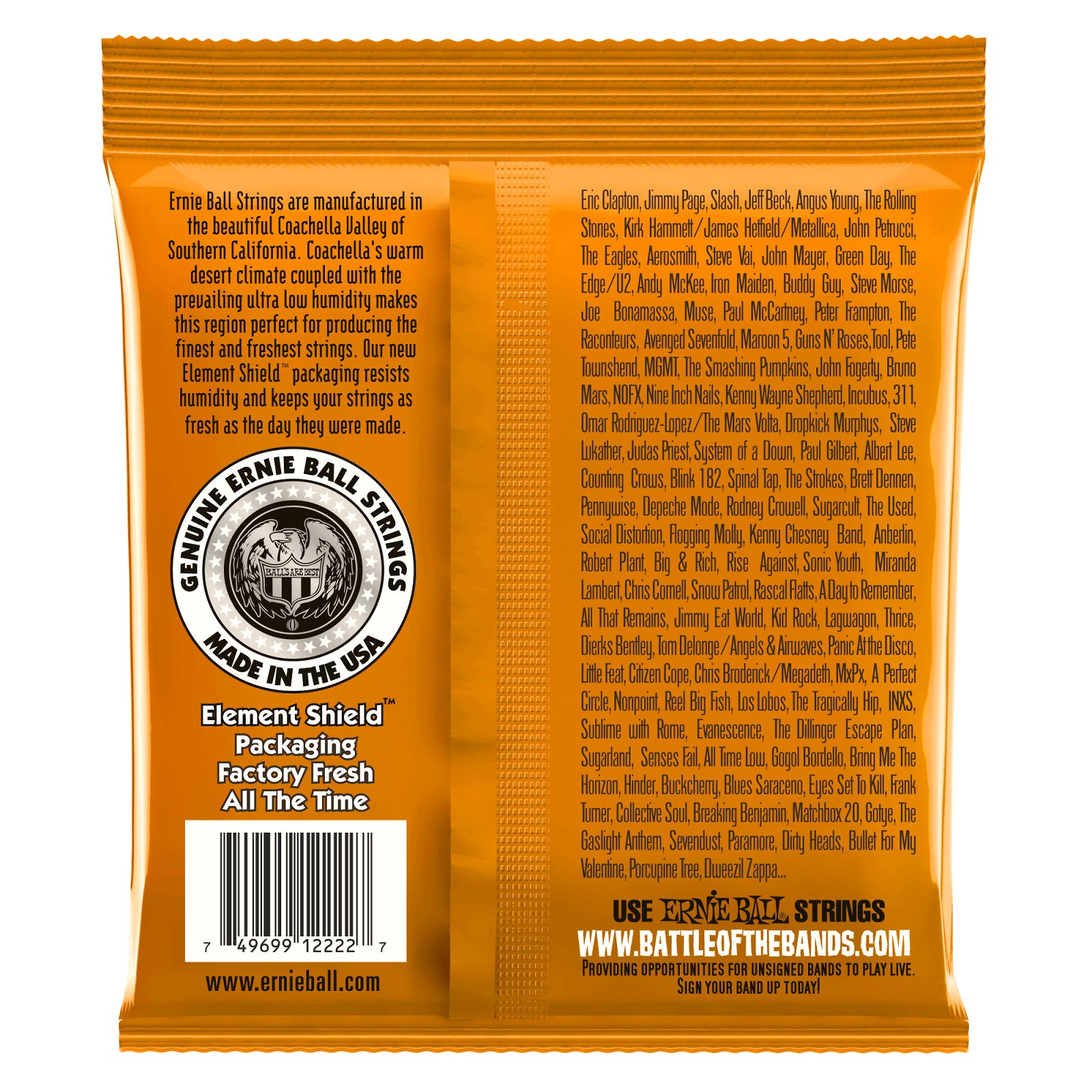 Ernie Ball Hybrid Slinky Nickel Wound Electric Guitar Strings, 2222, 17046
