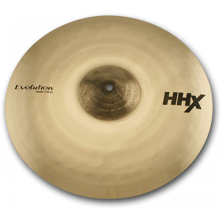 Sabian HHX Evolution Crash Cymbal, Brilliant Finish, 17 inch