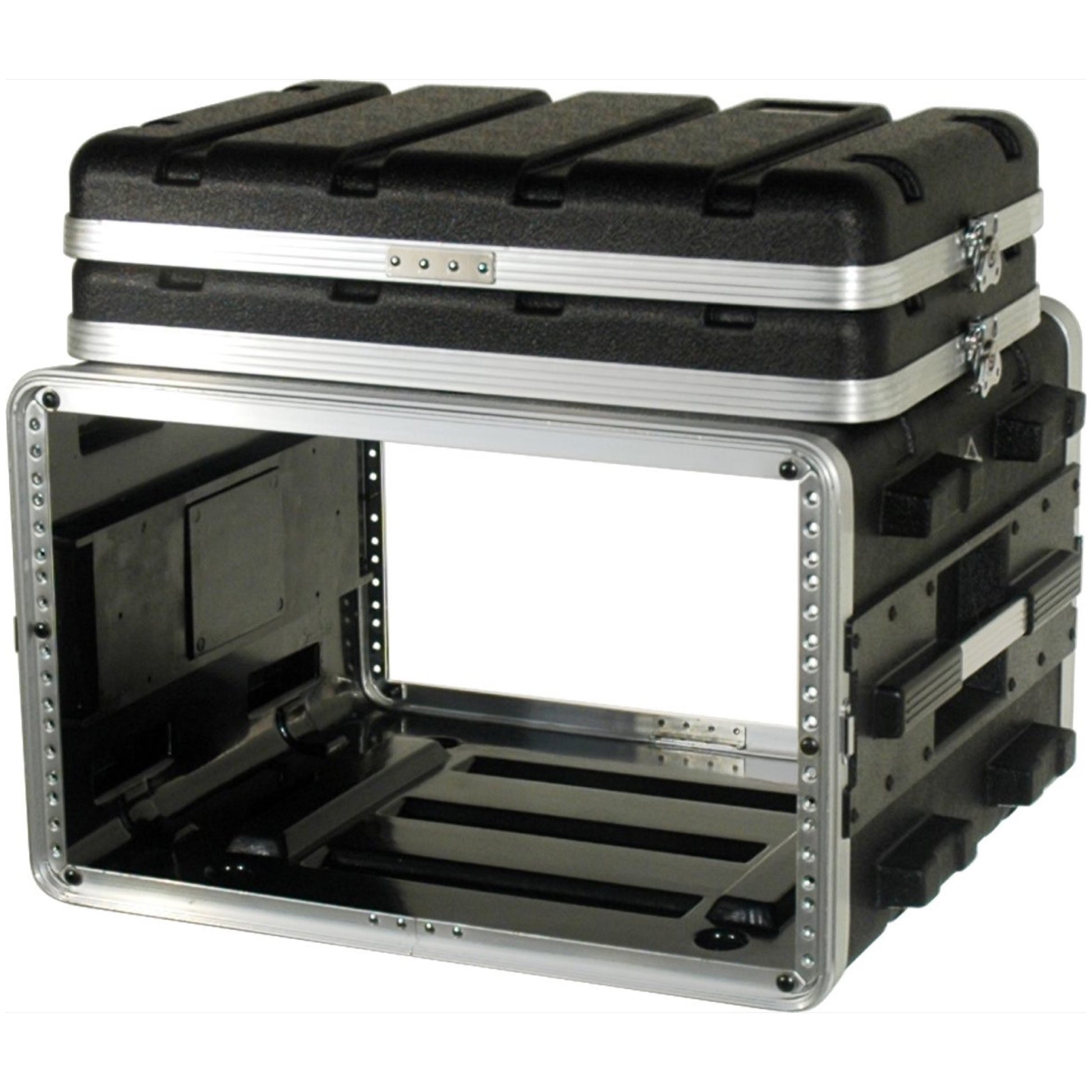 Grundorf ABS Amplifier Rack Case, ABS-R0616B, 6-Space