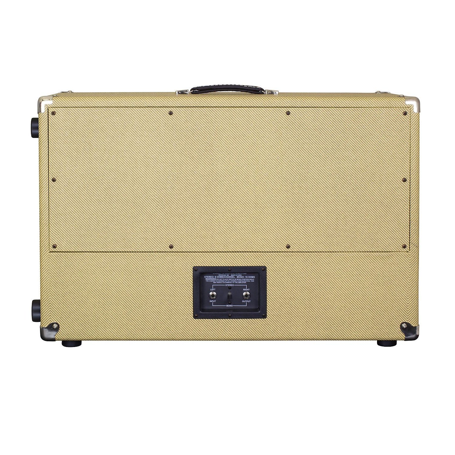 Peavey 212-C Guitar Speaker Cabinet (120 Watts, 2x12 Inch), 16 Ohms
