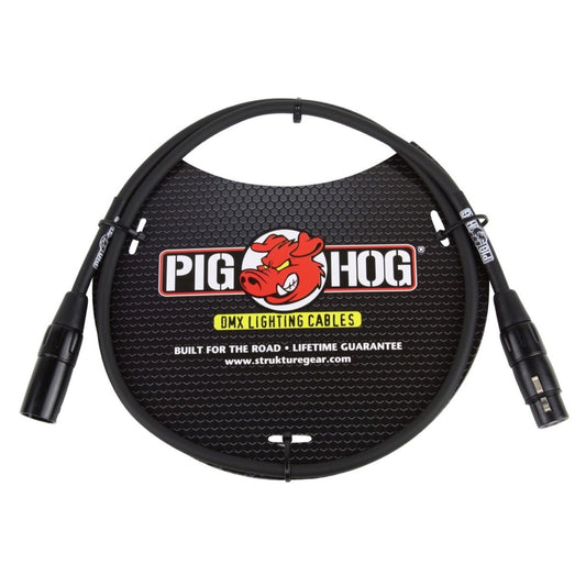 Pig Hog 3-Pin DMX Lighting Cable, 5 Foot